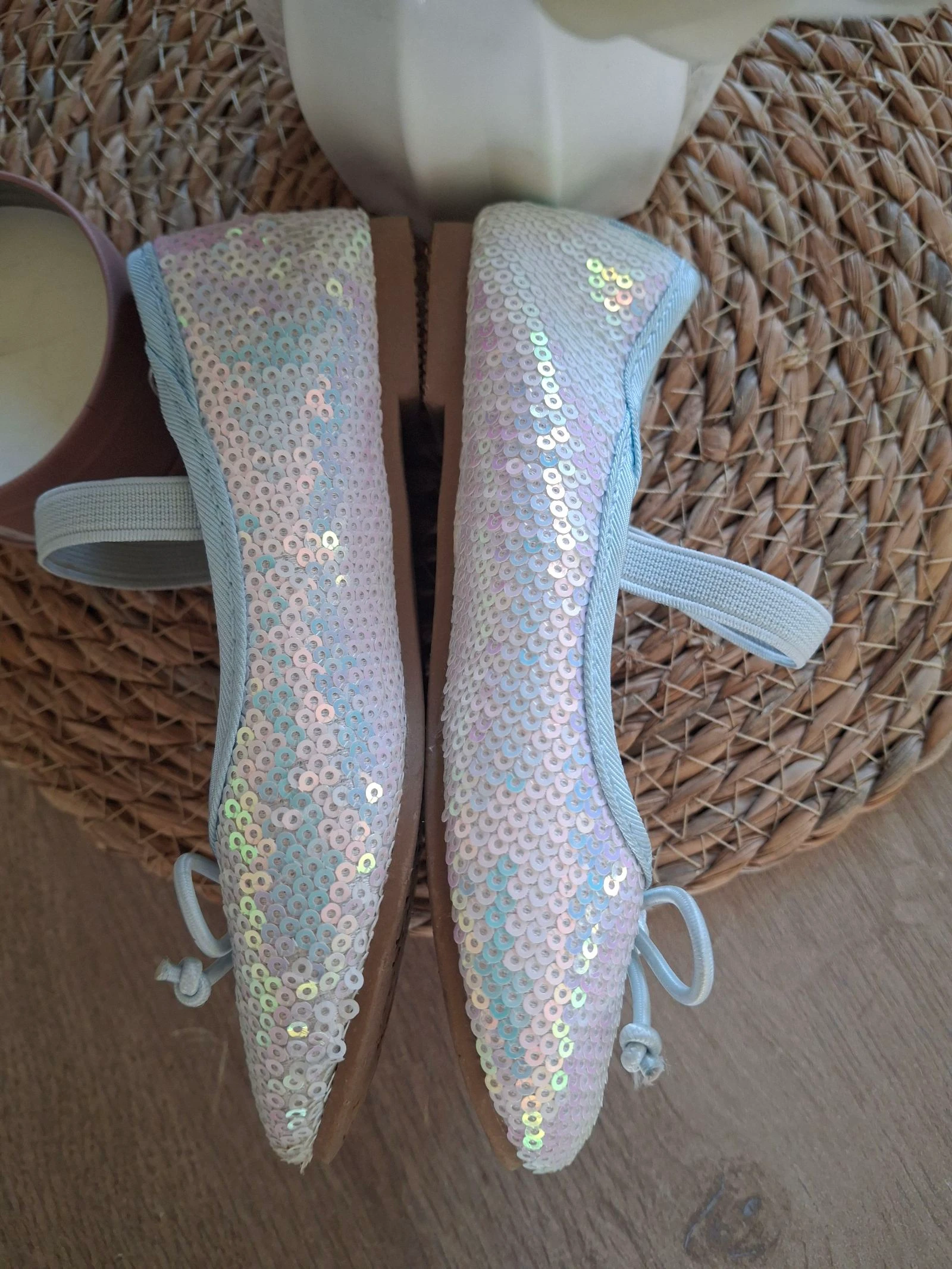 Magnificent ballet flats with sequins size 25 La Halle – photo 3